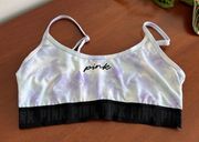 Tie dye pink Victoria secret sports bra