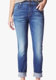 7 For All Mankind NWT  The Cropped Relaxed Girlfriend Jean