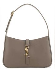 Saint Laurent Le 5 A 7 Hobo Bag in Taupe