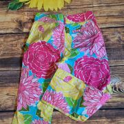 Lilly Pulitzer size 2 s small floral Capri pants