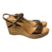 J.CREW Sandals Women's 10 Espadrilles Wedge Shoes