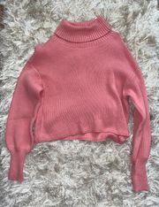 Cropped Turtleneck