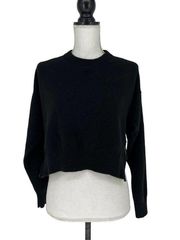 T by Alexander Wang Cashmere Blend Neon Trim Sweater