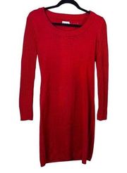 Marvin Richard’s Red Sweater Dress Size Small