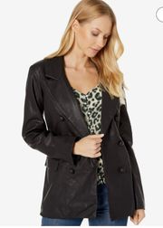 Leather Blazer