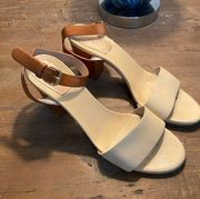 Chloe Sandle size 38 Tan & Brown Leather Sandals