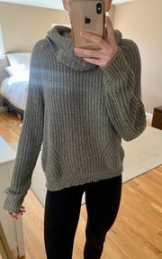 Gray Knit Sweater