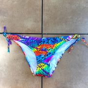 Rainbow bikini bottoms