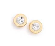 Kate Spade Gold and Cubic zirconia Stud earrings NWOT