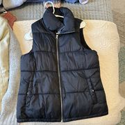 Black Puffer Vest