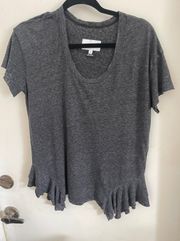 gray shirt size 0