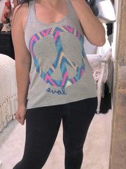 LOL Vintage small peace & love graphic top