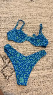 Blue Bikini Set