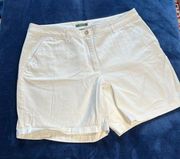 Lauren Ralph Lauren Off White Chino Shorts