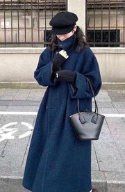 Black Woolen Coat