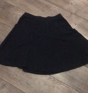 black skirt