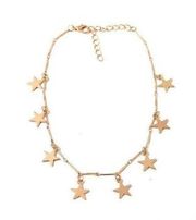 Amrita Singh Cassiopeia Gold Star Choker Necklace