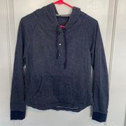 Patagonia Hooded Sweater XS Heather Blue