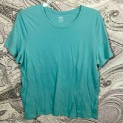 Teal Tshit by Old Navy