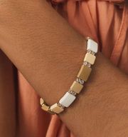 NWT  Crystal Chicklet Bracelet