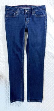 Kate Spade Broome Street Jeans size 27 Womens Skinny Low Rise Designer Denim