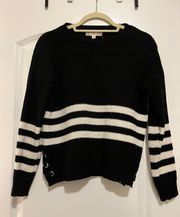 Black And White Sweater