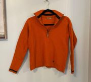 Merino Wool 1/4 Knit Sweater