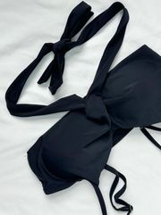 Women’s Black Bikini Top Never Worn