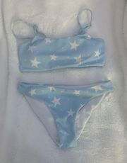 starry bikini set