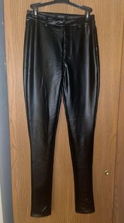 Black Leather Pants