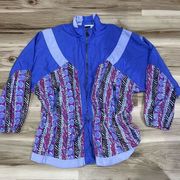 Nike  Vintage Purple Windbreaker Jacket Retro Women’s Large