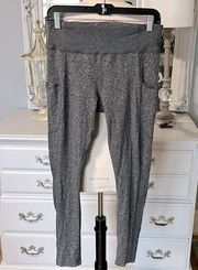 Cargo Leggings Soft Heather Gray Comfy Womens Medium