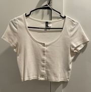 H&M Divided Crop Top