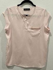 Baby Pink Gold Studs Blouse