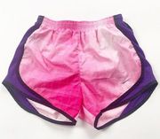 Nike  Dri-Fit Womens Tempo Running Shorts Pink XS Elastic Waist Pull On