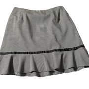 Dressbarn women's size 16W black and white skirt