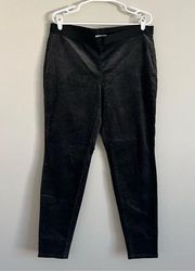 Eileen Fisher Women’s Pull On Corduroy Leggings in Bark Size Large New