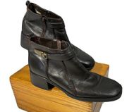 Apostrophe booties leather 7.5 brazil