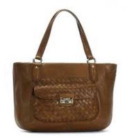 Cole Haan woven tote bag purse