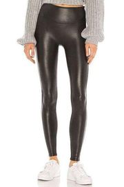 SPANX Faux Leather Legging in Black