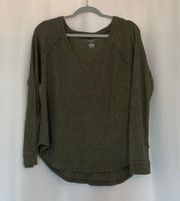 American Eagle Outfitters Waffle Long Sleeve