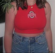 Ohio State Cropped Tank