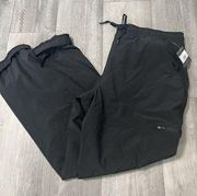 Eddie Bauer Pants Womens Size 14- Black Flexion Polar Fleece Lined Hiking