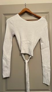 Hollister Tie Back Sweater