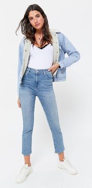 High-Rise Crop Jeans