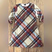 Robert Louis plaid dress Size small