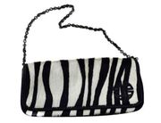 Antonio Melani Zebra Calf hair /Leather Shoulder bag