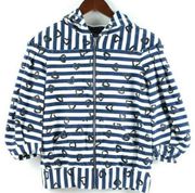 Marc by Marc Jacobs heart zip up hoodie