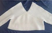 White Knitted Sweater