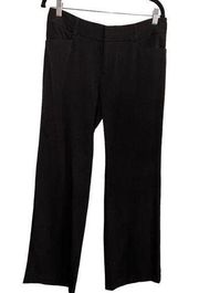 Michael Kors Black Dress Pants Straight Leg Size 10